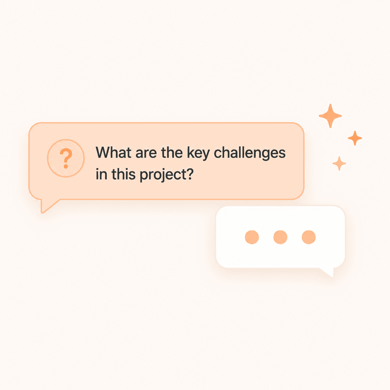 Asks a few questions tailored to your project